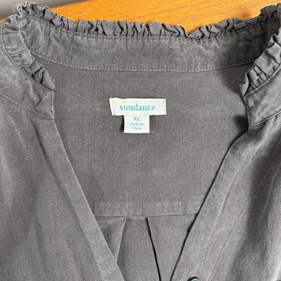 NEW Sundance GRAY Maxi Dress/Photo is olive green - Picture 2 of 15